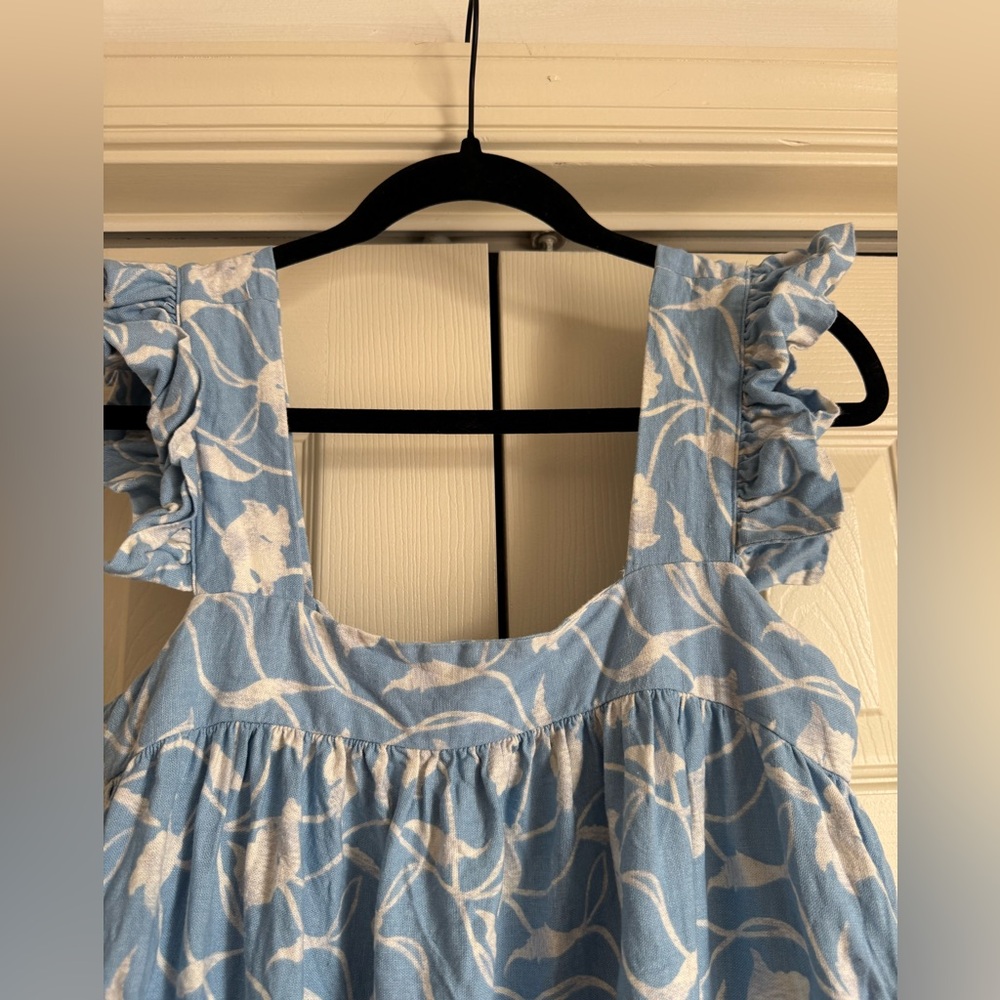 a new day Light Blue & White Floral Maxi Dress - Picture 4 of 9